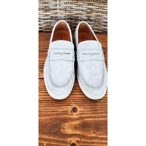 Vince Camuto Other - Vince Camuto Faelon Mens Light Gray Loafers 9.5 Casual Slip-On Shoes